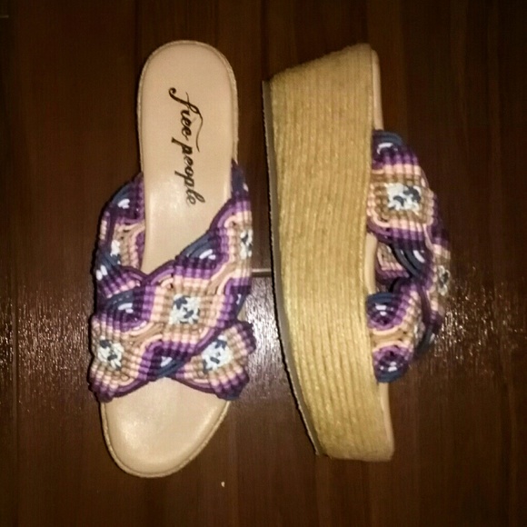 Never Worn Free People Espadrille Sandals - Picture 1 of 8